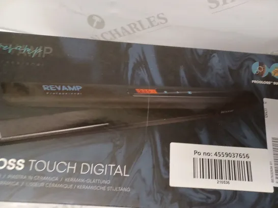 PROGLOSS TOUCH DIGITAL, CERAMIC STRAIGHTENER