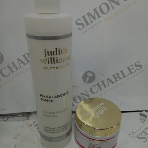 BOXED JUDITH WILLIAMS PH BALANCING TONER & ANTI WRINKLE CREAM