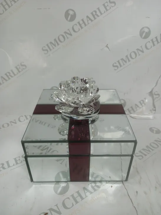 JM BY JULIEN MACDONALD LOTUS FLOWER PRESENT TRINKET BOX 