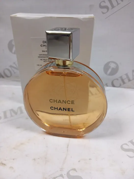 BOXED CHANEL CHANCE EAU DE PARFUM 100ML DEMONSTRATION TESTER