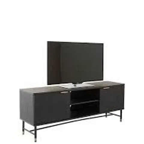 BOXED GRADE 1 COOPER WALNUT-EFFECT TV UNIT (1 BOX)