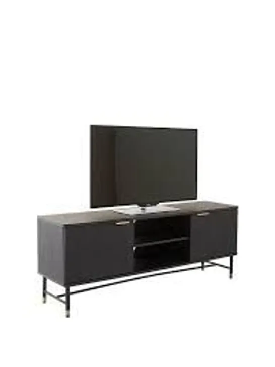 BOXED GRADE 1 COOPER WALNUT-EFFECT TV UNIT (1 BOX)