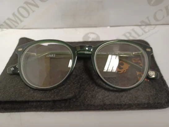 HART GIBSON GREEN/CYRSTAL PRESCRIPTION GLASSES