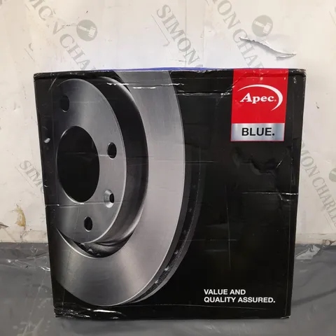 BOXED AND SEALED APEC BLUE SDK6295 BRAKE DISC VENTED