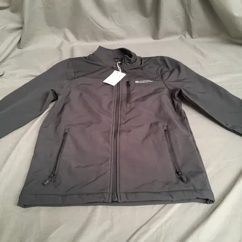 MOUNTAIN WAREHOUSE XS SOFTSHELL BLACK JACKET 