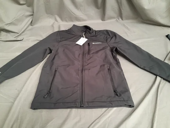 MOUNTAIN WAREHOUSE XS SOFTSHELL BLACK JACKET 