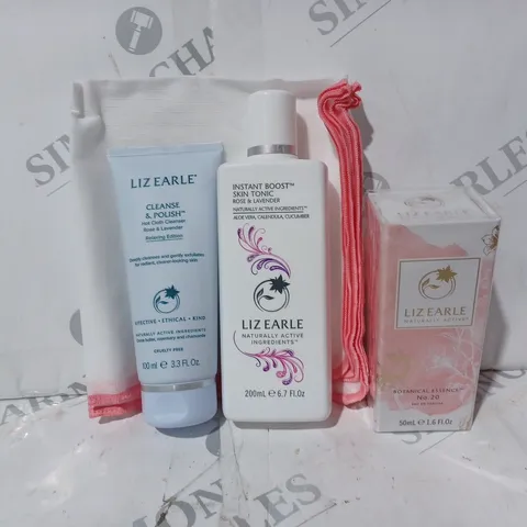 BOXED LIZ EARLE BOTANICAL ESSENCE WITH RELAXING SKINCARE ESSENTIALS