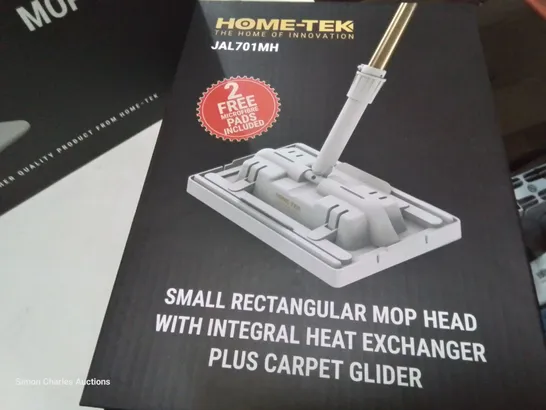 BOXED HOME-TEK OPTIMUE 3 STEAM MOP WITH RECTANGULAR MOP HEAD