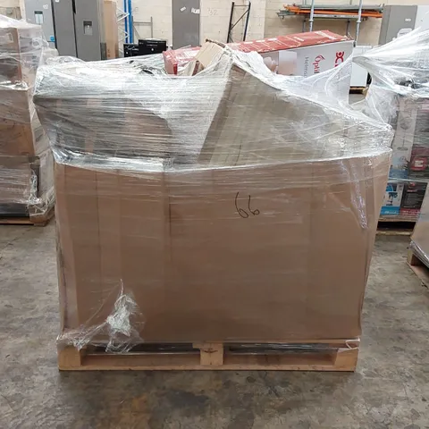 PALLET OF APPROXIMATELY 26 UNPROCESSED RAW RETURN HOUSEHOLD AND ELECTRICAL GOODS TO INCLUDE;