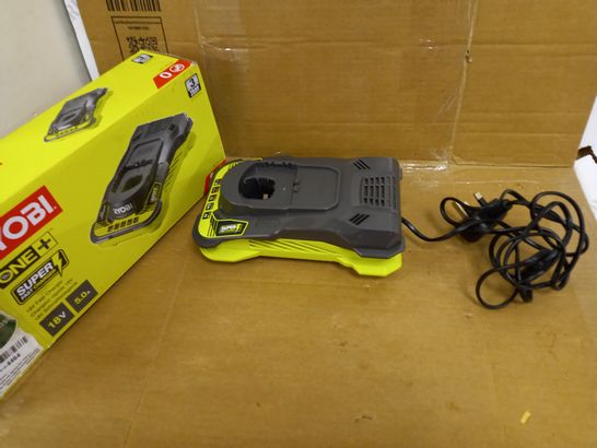 BOXED RYOBI 18V ONE FAST CHARGER