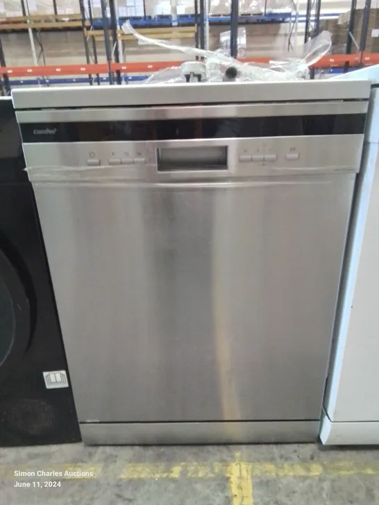 COMFEE' FREESTANDING DISHWASHER STAINLESS STEEL - COLLECTION ONLY 