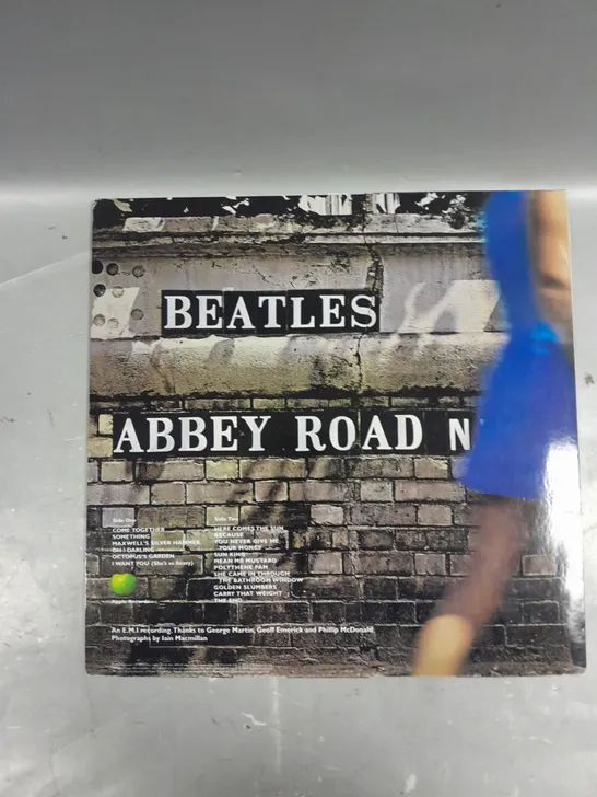 THE BEATLES ABBEY ROAD VINYL 