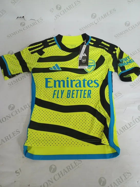 ADIDAS ARSENAL FOOTBALL CLUB SHIRT - YEARS 7-8