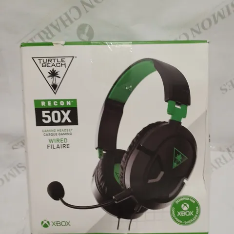 TURTLE BEACH RECON 50X WIRED XBOX GAMING HEADSET 