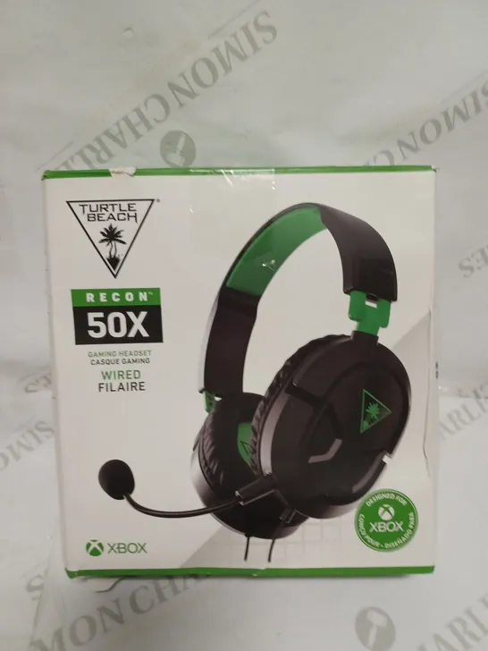 TURTLE BEACH RECON 50X WIRED XBOX GAMING HEADSET 