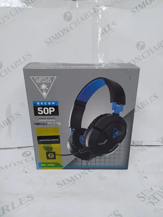 TURTLE BEACH RECON 50P WIRED PS4/PS5 GAMING HEADSET 