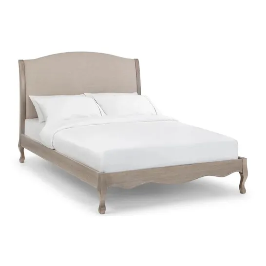 BOXED FELICITY UPHOLSTERED 180CM BED FRAME (3 BOXES)