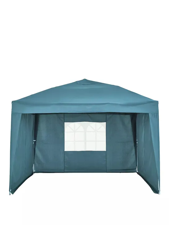 ALUMINIUM 3 X 3M GAZEBO WITH ADJUSTABLE CANOPY