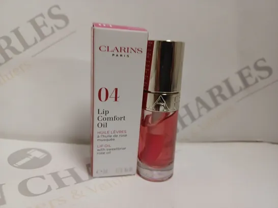 BOXED CLARINS LIP COMFORT OIL 7ML - 04 PITAYA 