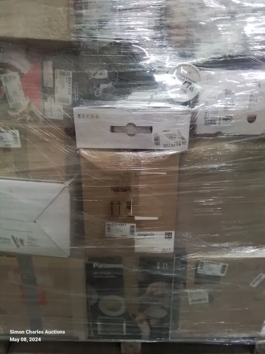 PALLET OF APPROXIMATELY 31 UNPROCESSED RAW RETURN HOUSEHOLD AND ELECTRICAL GOODS TO INCLUDE;