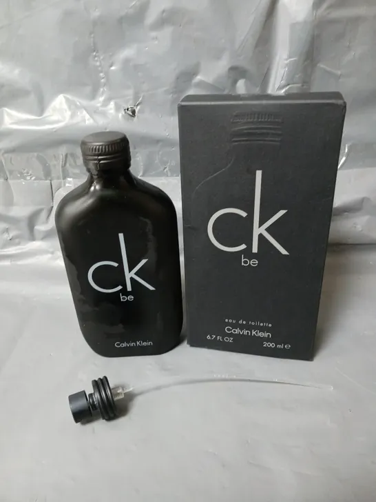 CALVIN KLEIN CK BE 200ML EAU DE TOILETTE RRP £72