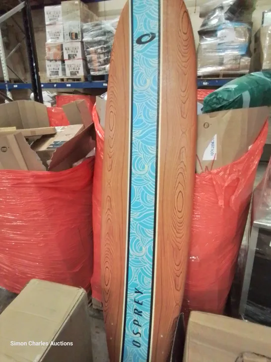 OSPREY WOOD EFFECT FOAMY SURFBOARD 8' 2" RRP £256