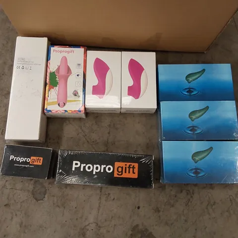 LOT OF BRAND NEW BOXED ITEMS INCLUDING ELECTRONIC MASSAGERS (1 BOX)
