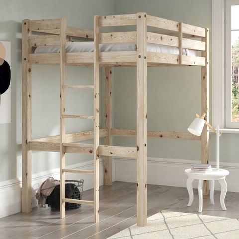 HIGH SLEEPER BED DOUBLE - 3 BOXES