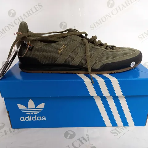 ADIDAS MENS KHAKI JEANS - UK 8