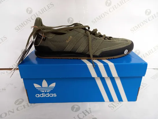 ADIDAS MENS KHAKI JEANS - UK 8