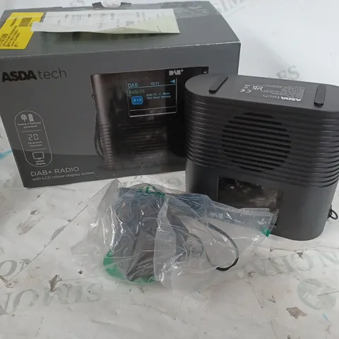 DAB+ RADIO WITH LCD COLOUR DISPLAY SCREEN