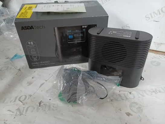 DAB+ RADIO WITH LCD COLOUR DISPLAY SCREEN