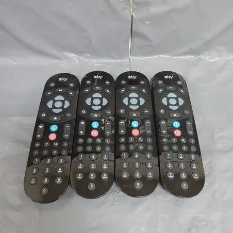 LOT OF 4 SKY TV REMOTE CONTROLS