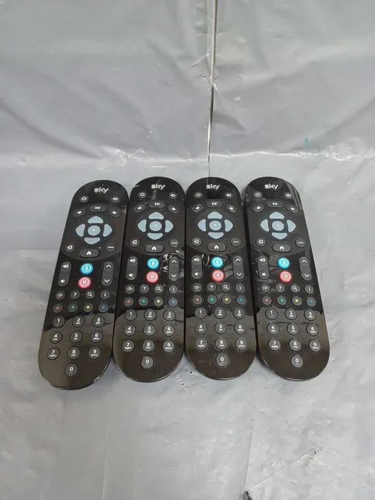 LOT OF 4 SKY TV REMOTE CONTROLS