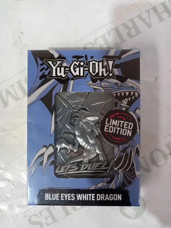 YU-GI-OH LIMITED EDITION BLUE EYES WHITE DRAGON METAL CARD