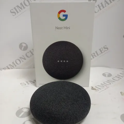 BOXED GOOGLE NEST MINI SPEAKER 