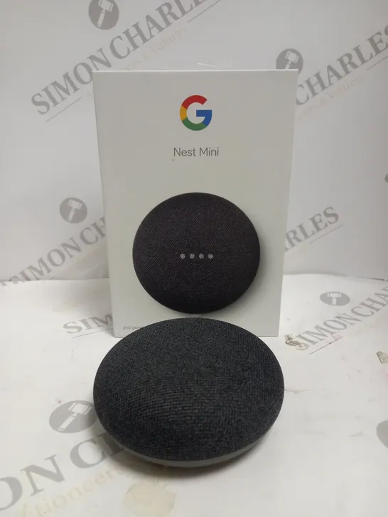 BOXED GOOGLE NEST MINI SPEAKER 