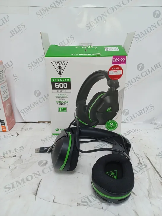 BOXED TURTLE BEACH STEALTH 600 WIRELESS AMPLIFIED GAMING HEADSET