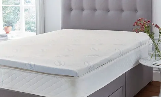 WRAPPED SILENTNIGHT DOUBLE ORTHOPEDIC MATTRESS TOPPER 