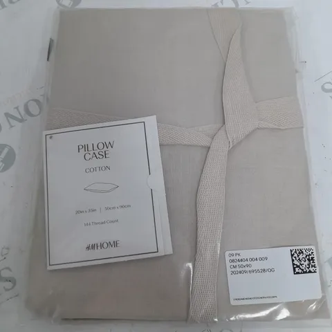 H&M COTTON PILLOW CASE (20inx35in)