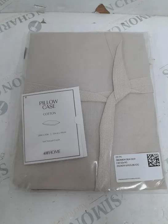 H&M COTTON PILLOW CASE (20inx35in)