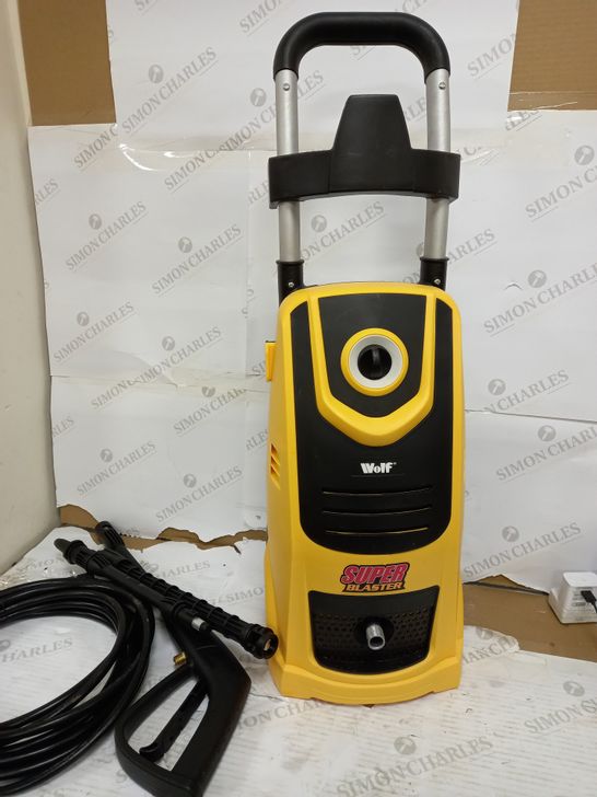 WOLF SUPER BLASTER PRESSURE WASHER YELLOW 