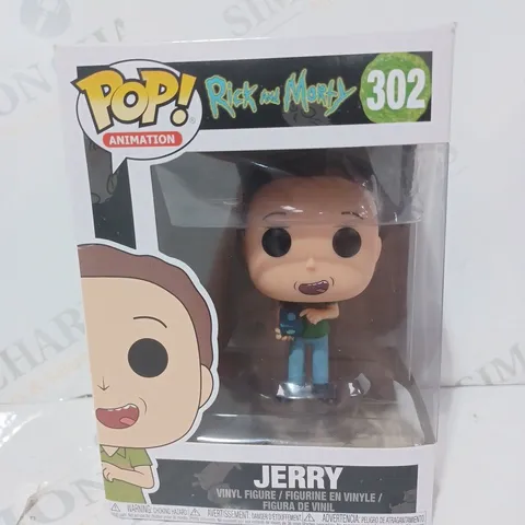 BOXED POP ANIMATION RICK AND MORTY (302) JERRY VINYL COLLECTIBLE FIGURE