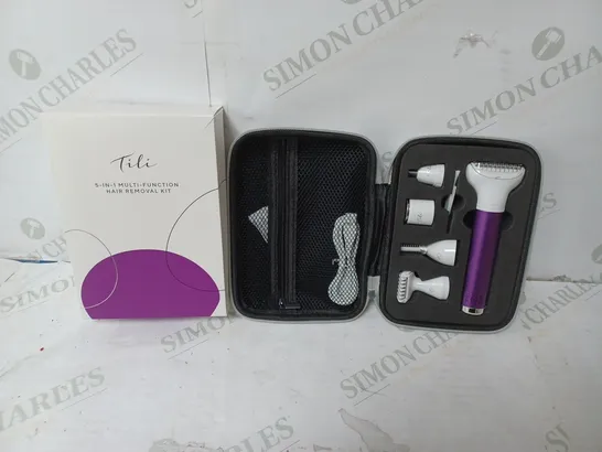 TILI 5-IN-1 MULTI-FUNCTION HAIR REMOVAL KIT 