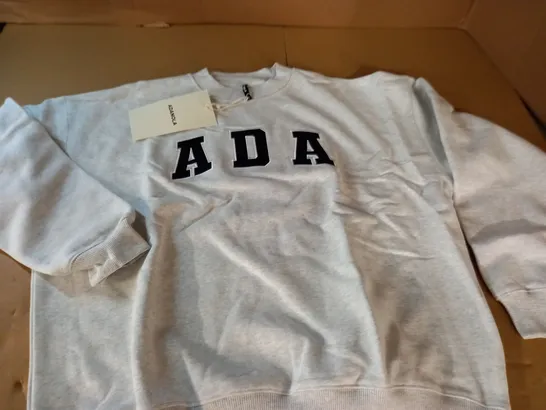 ADANOLA OVERSIZED SWEATSHIRT IN GREY - M