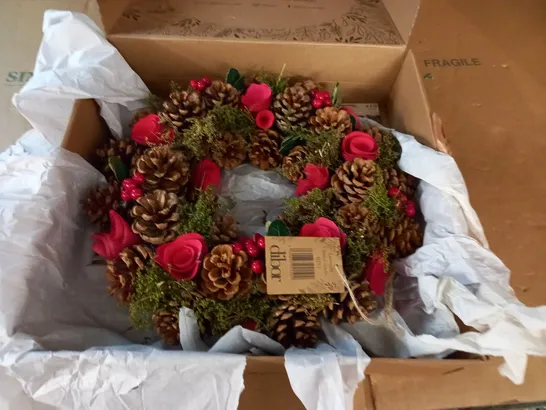 BOXED DIBOR WINTER WREATH