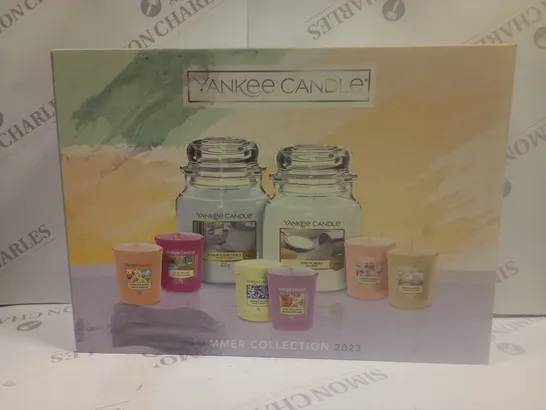 BOXED YANKEE CANDLE SUMMER COLLECTION 2023