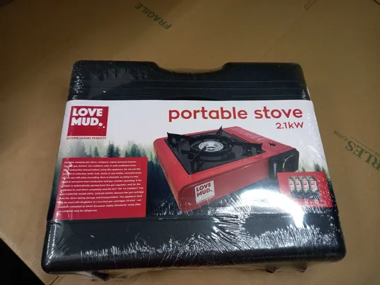 PACKAGED LOVE MUD PORTABLE STOVE 2.1KW