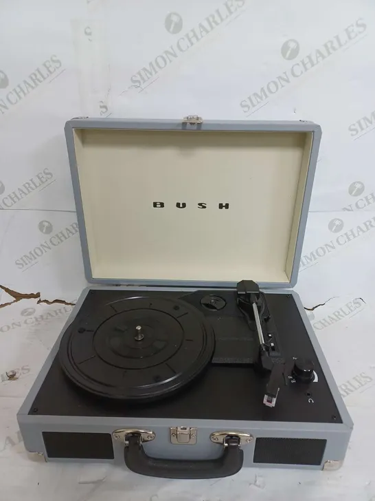 BOXED BUSH CLASSIC TURNTABLE GREY 