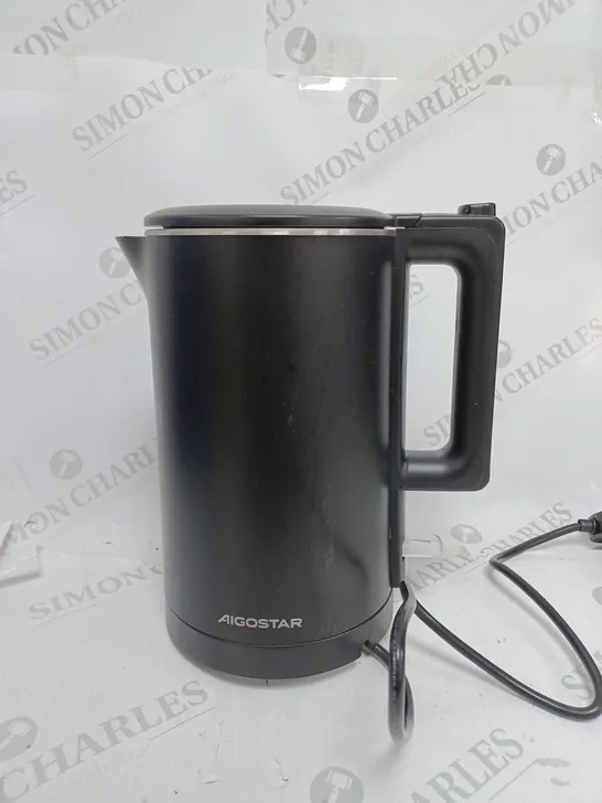 BOXED AIGOSTAR ELECTRIC BLACK KETTLE